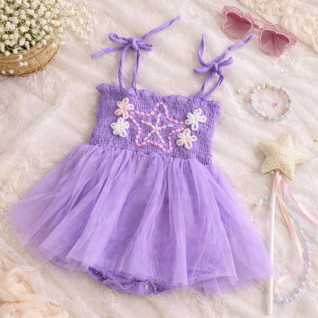 Starfish Tutu Romper