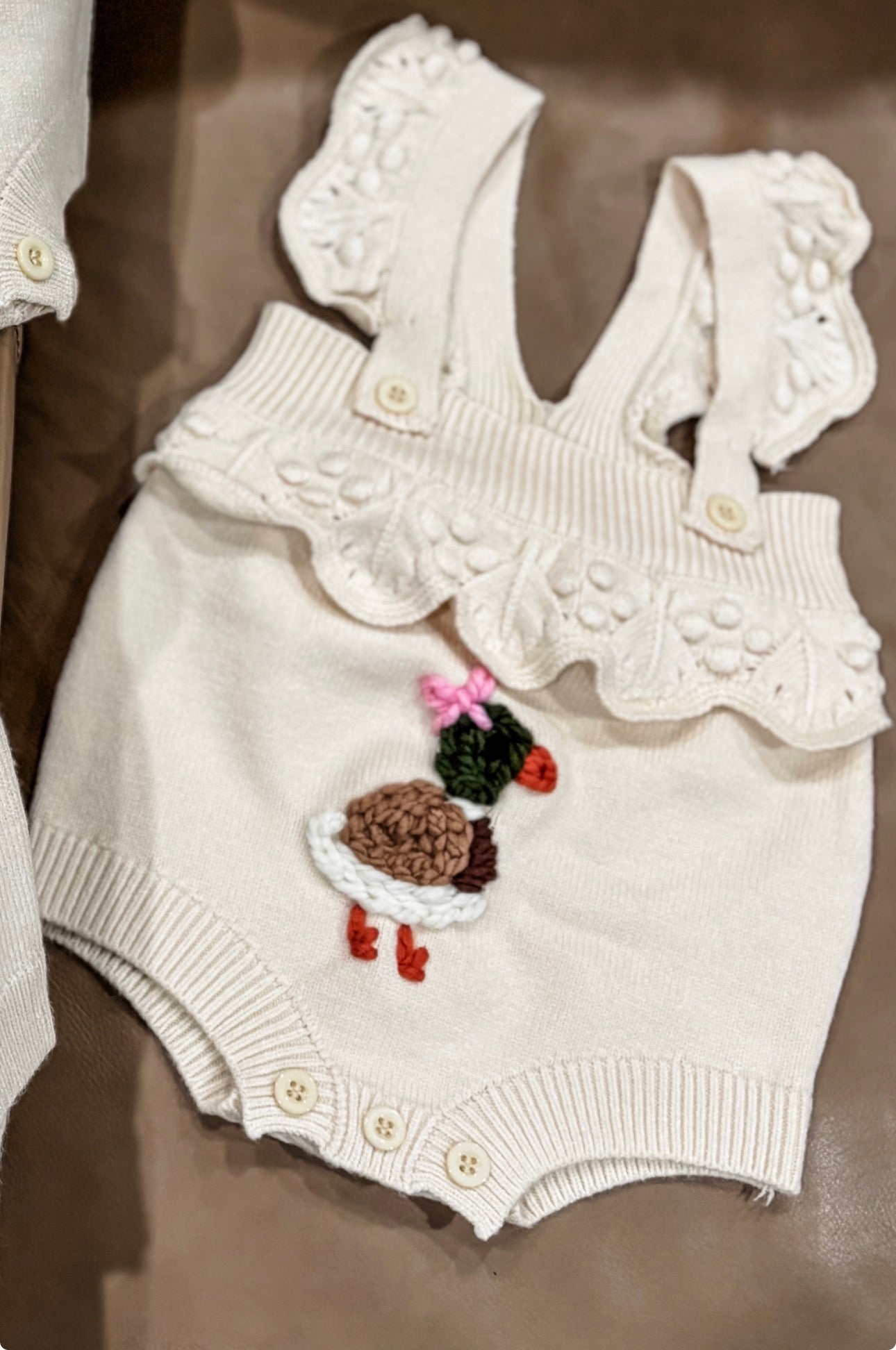 Mallard duck romper