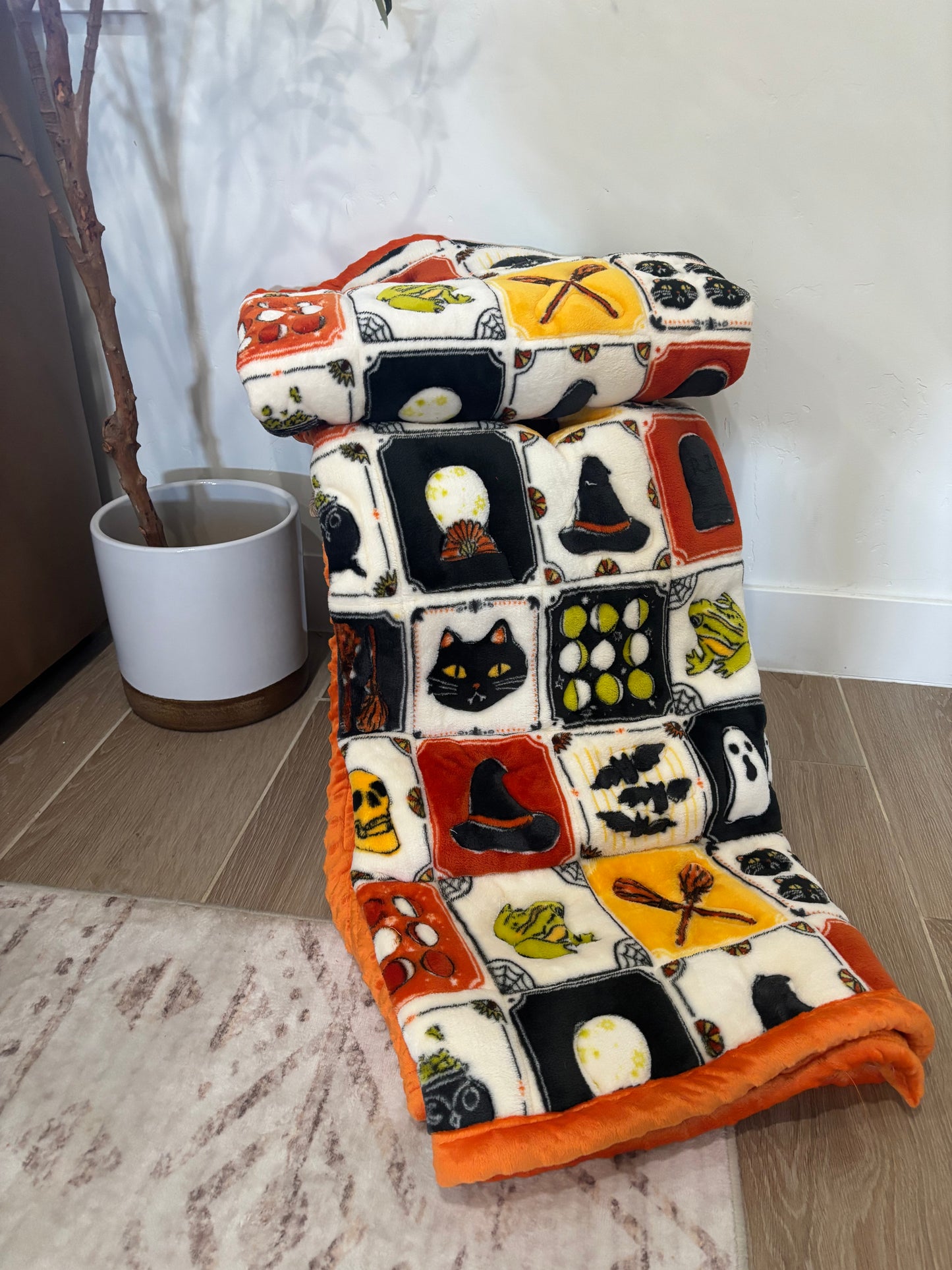 🎃 Halloween Minky Blanket