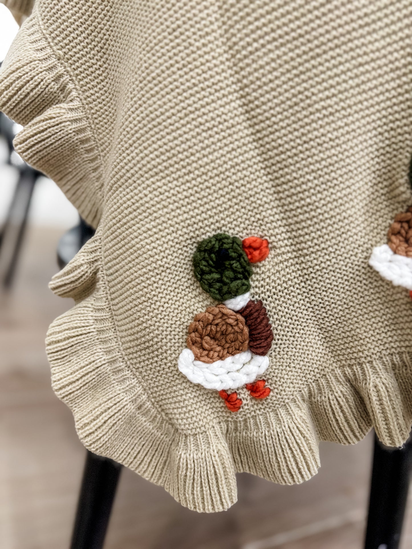Mallard Duck Knit Blanket 🦆