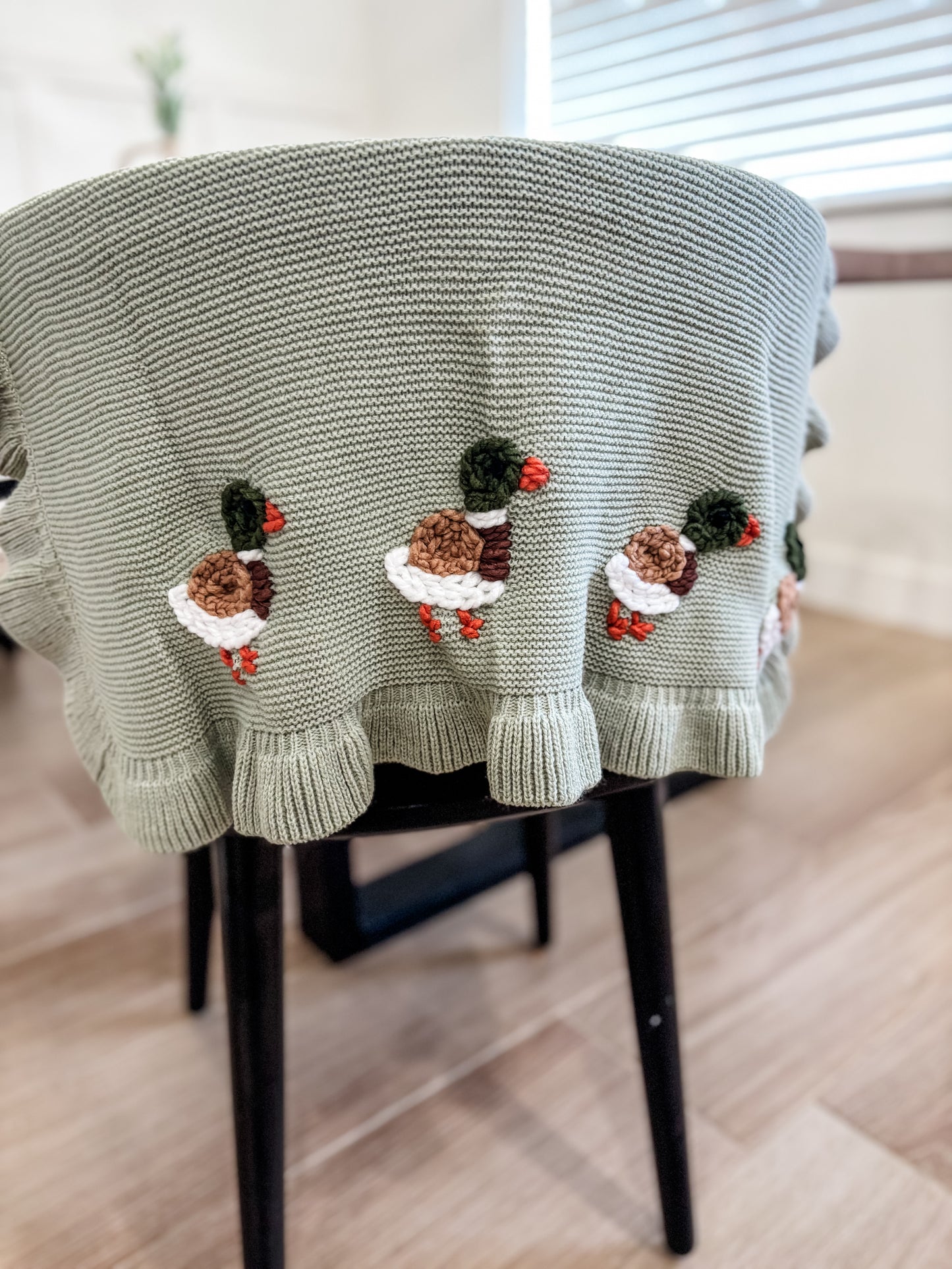 Mallard Duck Knit Blanket 🦆