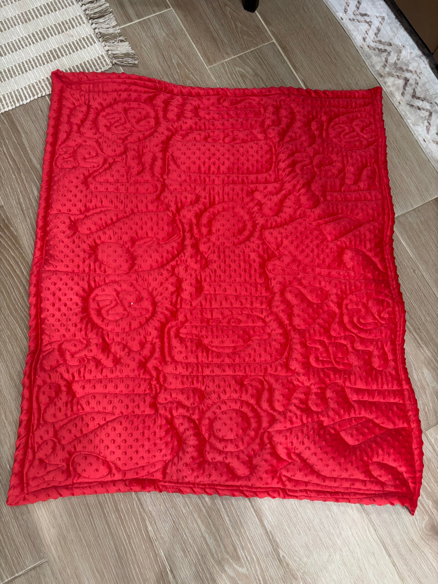 Cars-inspired minky blanket 🚗💙
