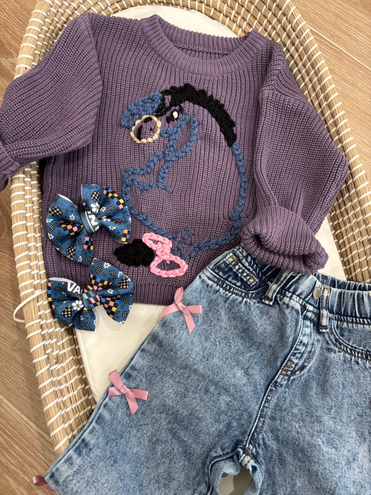 Eeyore-inspired sweater: