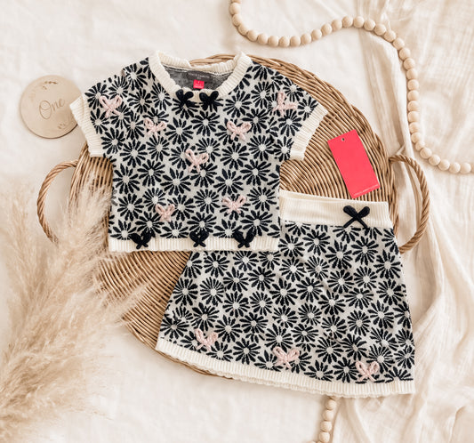 COLLAB PRICE Floral bow set
