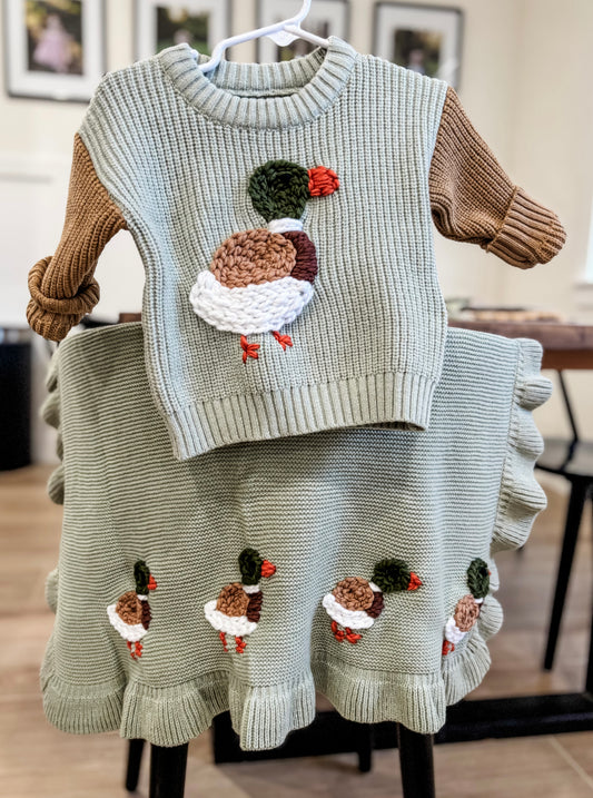 Mallard duck sweater 🦆