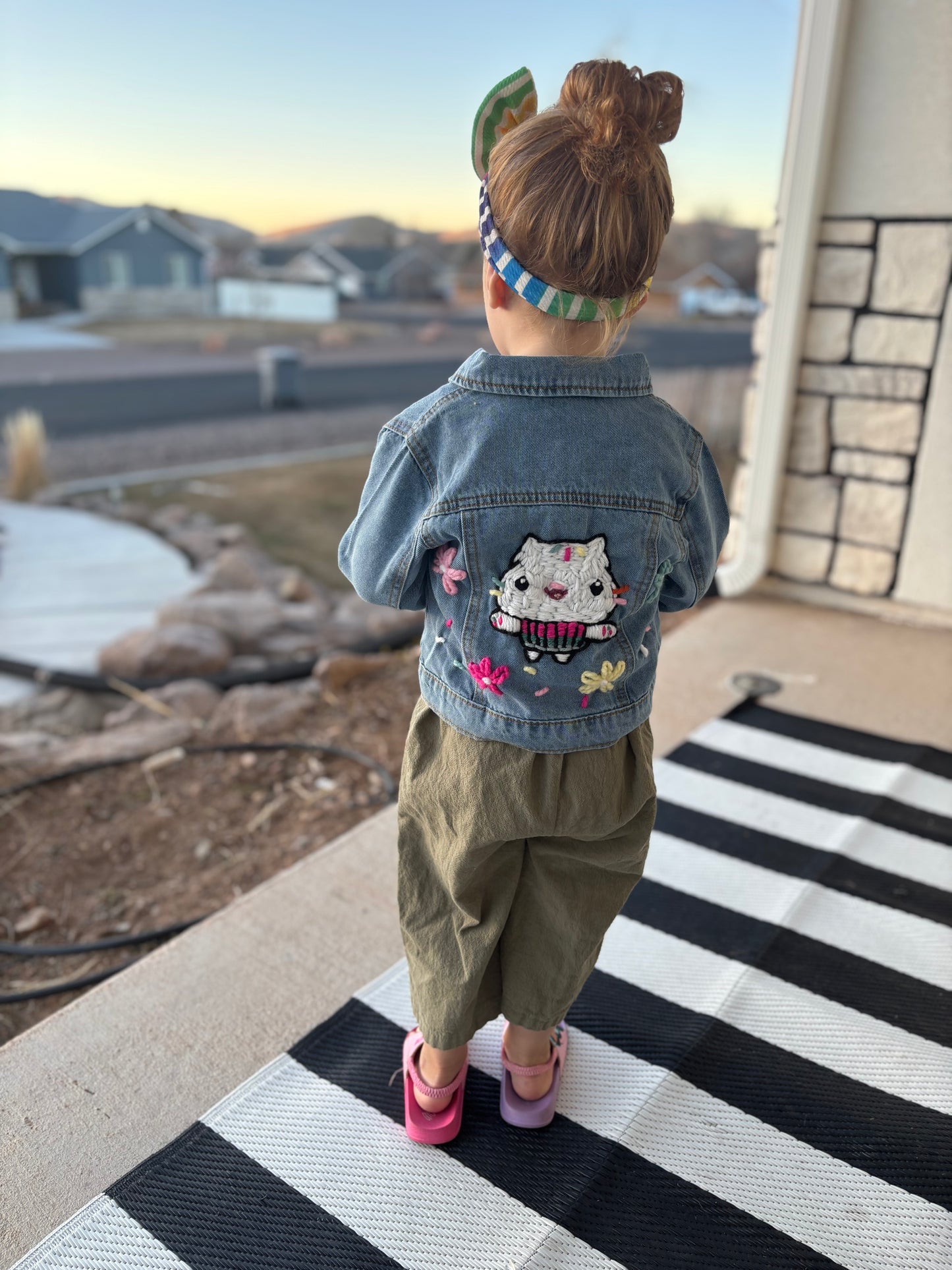 Cupcake Cutie Denim Jacket 🧁🌸