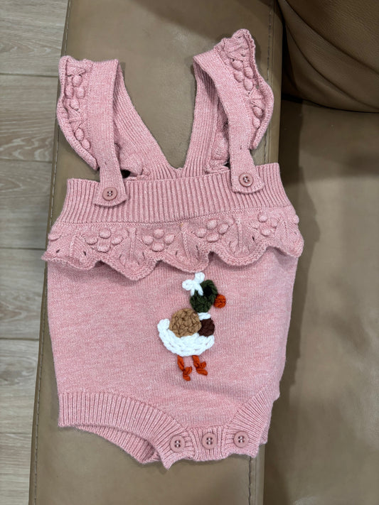 Mallard duck romper 🩷🦆