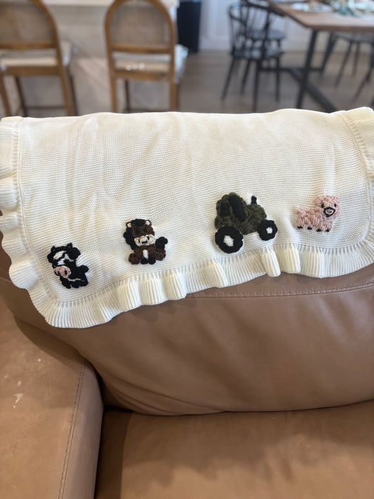 Farm Blanket 🐷🐴🐮