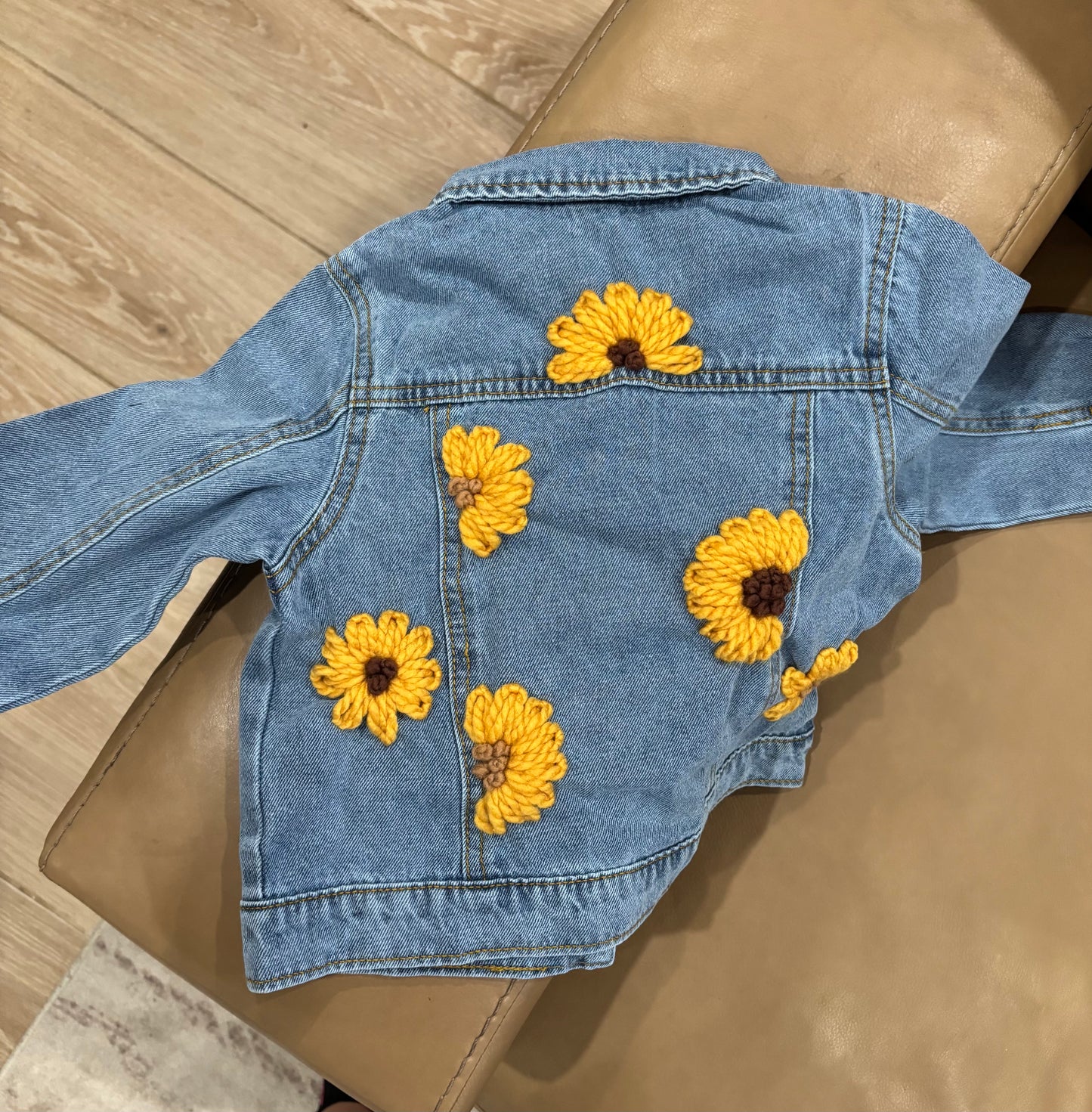 Sunflower 🌻denim jacket