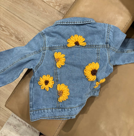 Sunflower 🌻denim jacket