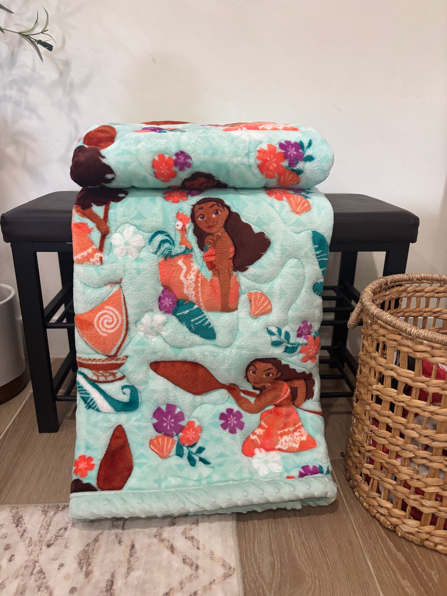 🌺Moana Inspired blanket