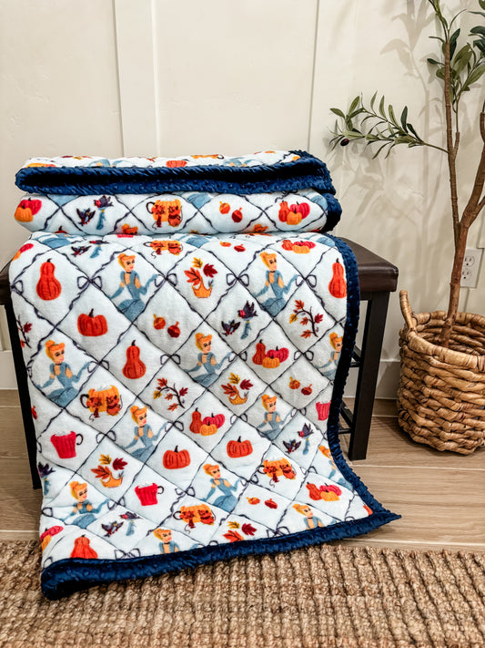 ✨👑 Cinderella Minky Blanket
