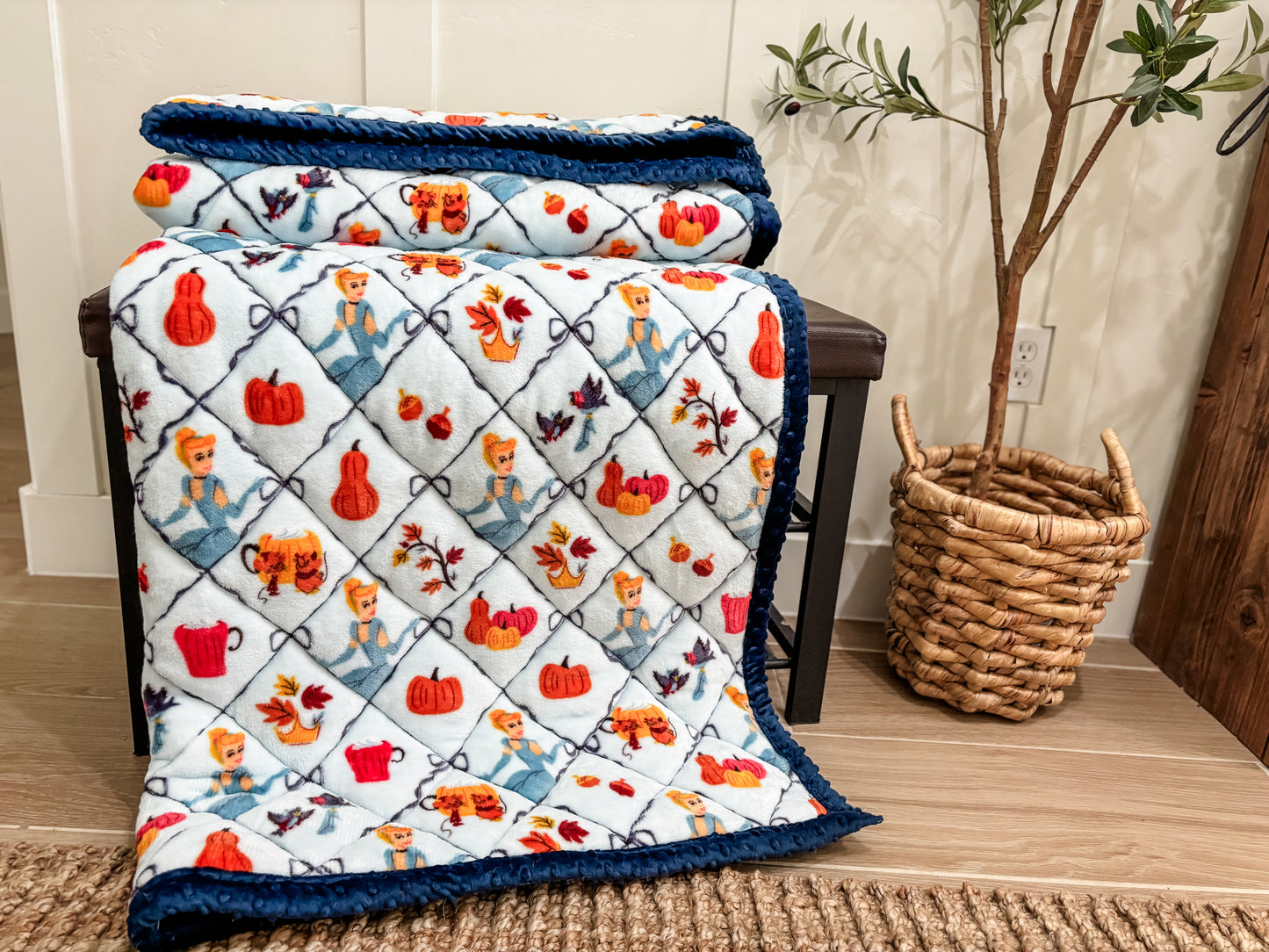 ✨👑 Cinderella Minky Blanket