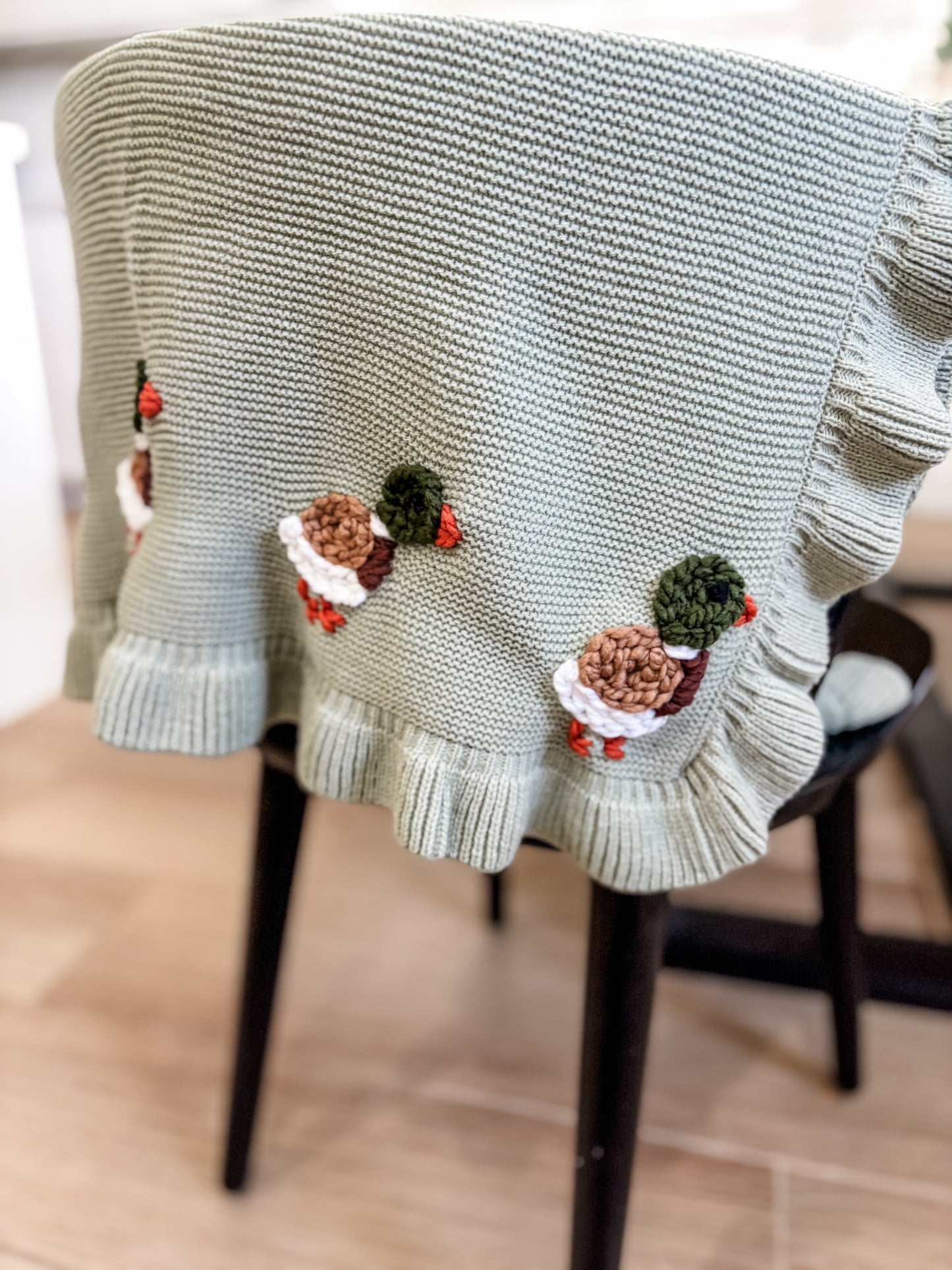 Mallard Duck Knit Blanket 🦆