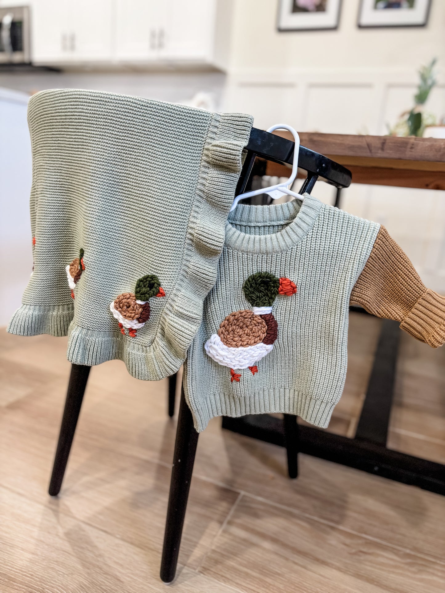 Mallard duck sweater 🦆