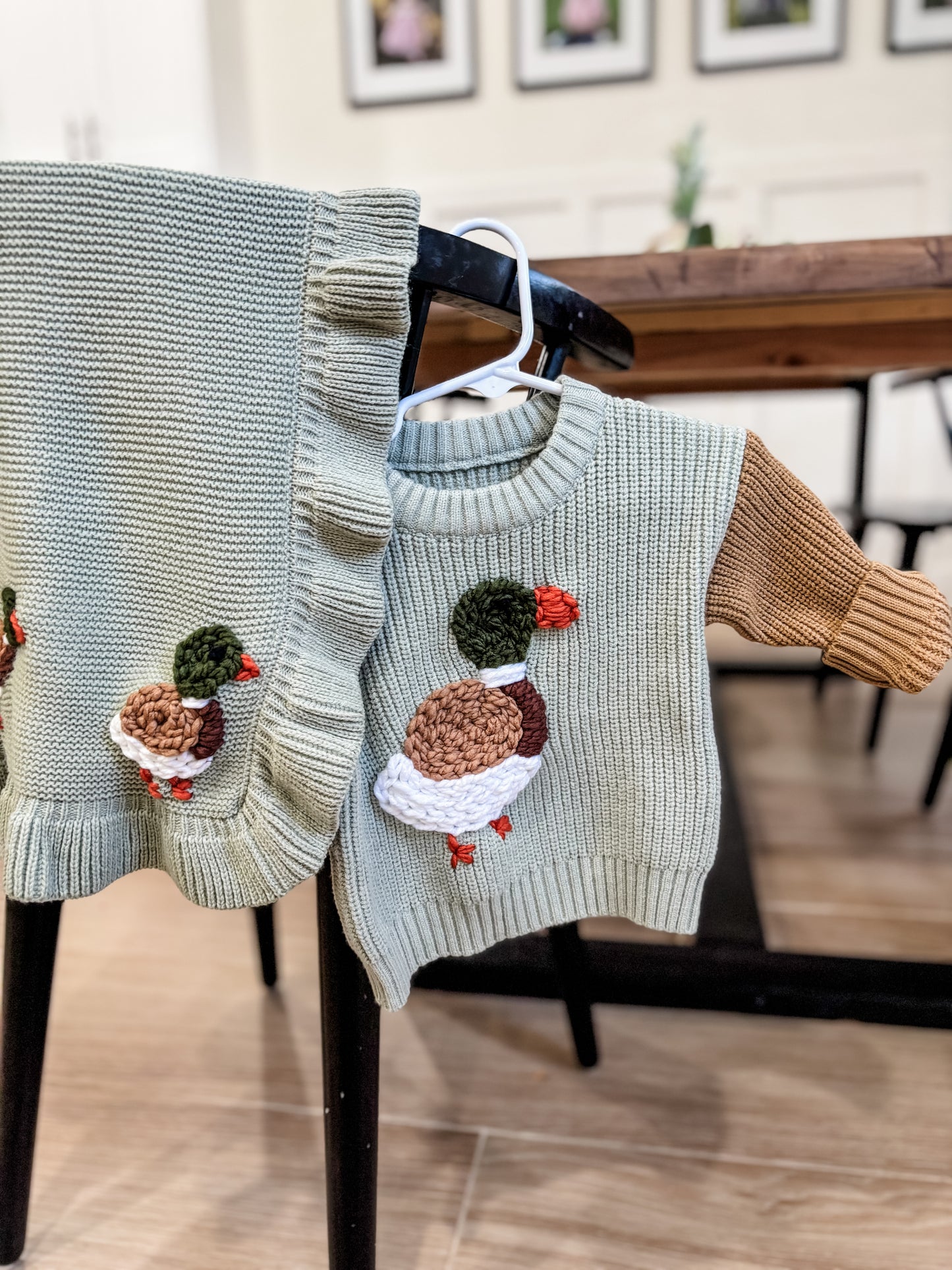 Mallard duck sweater 🦆