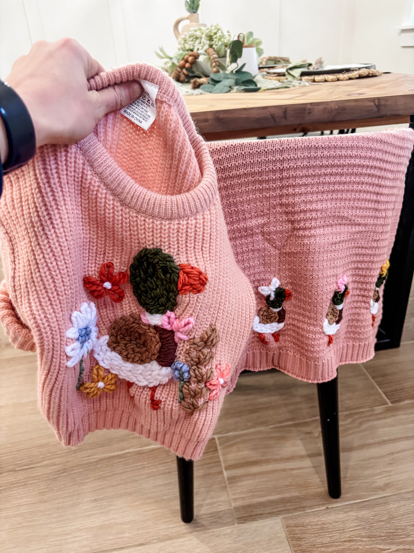 Mallard duck 🦆 sweater 🌸