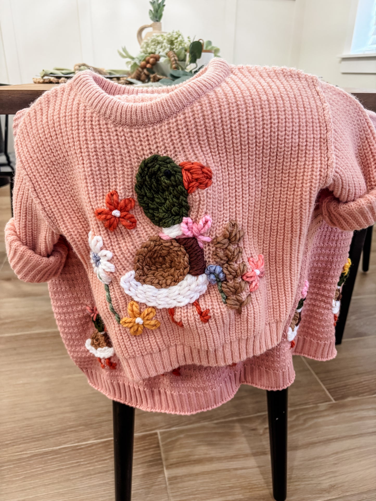 Mallard duck 🦆 sweater 🌸