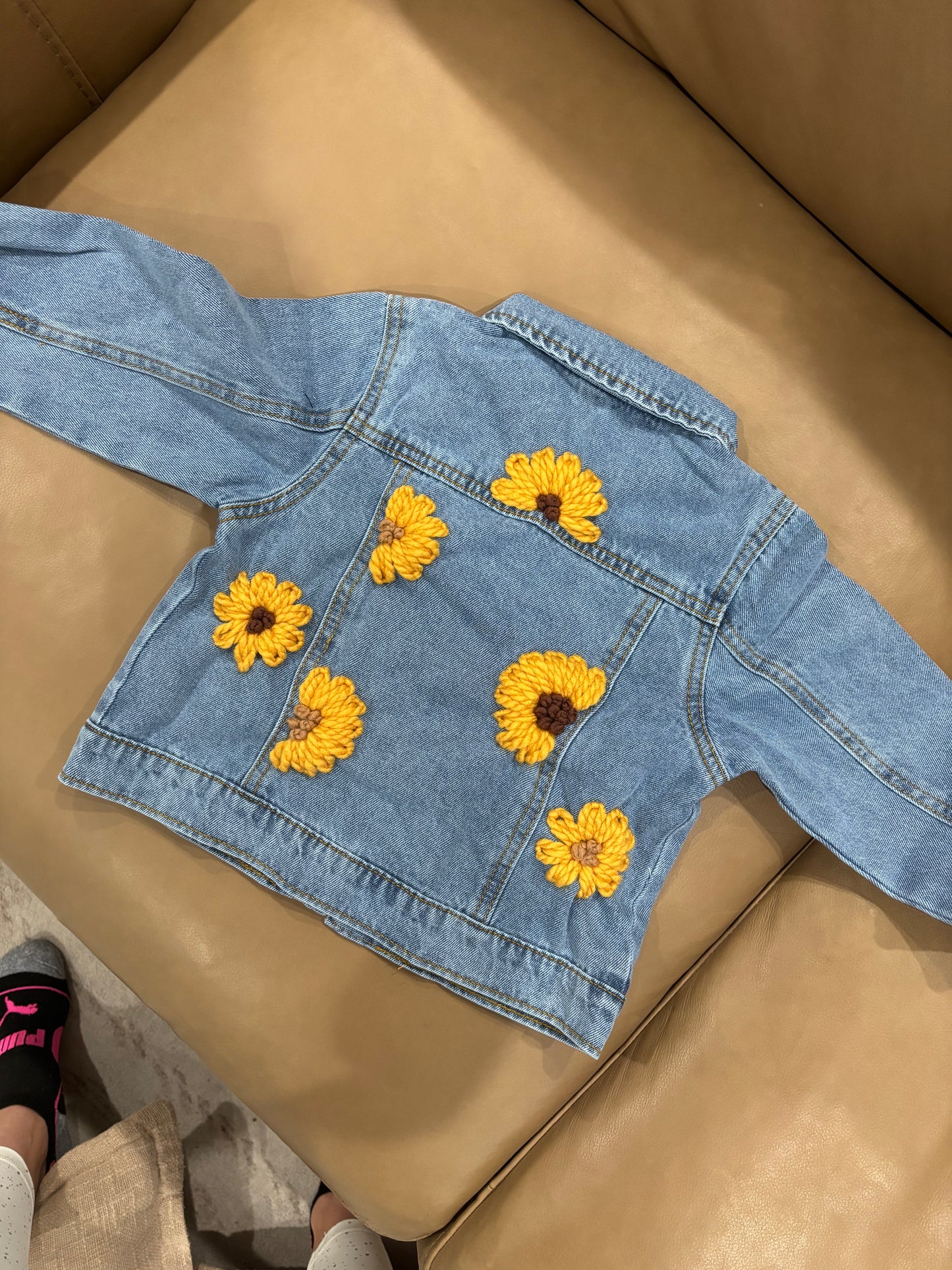 Sunflower 🌻denim jacket