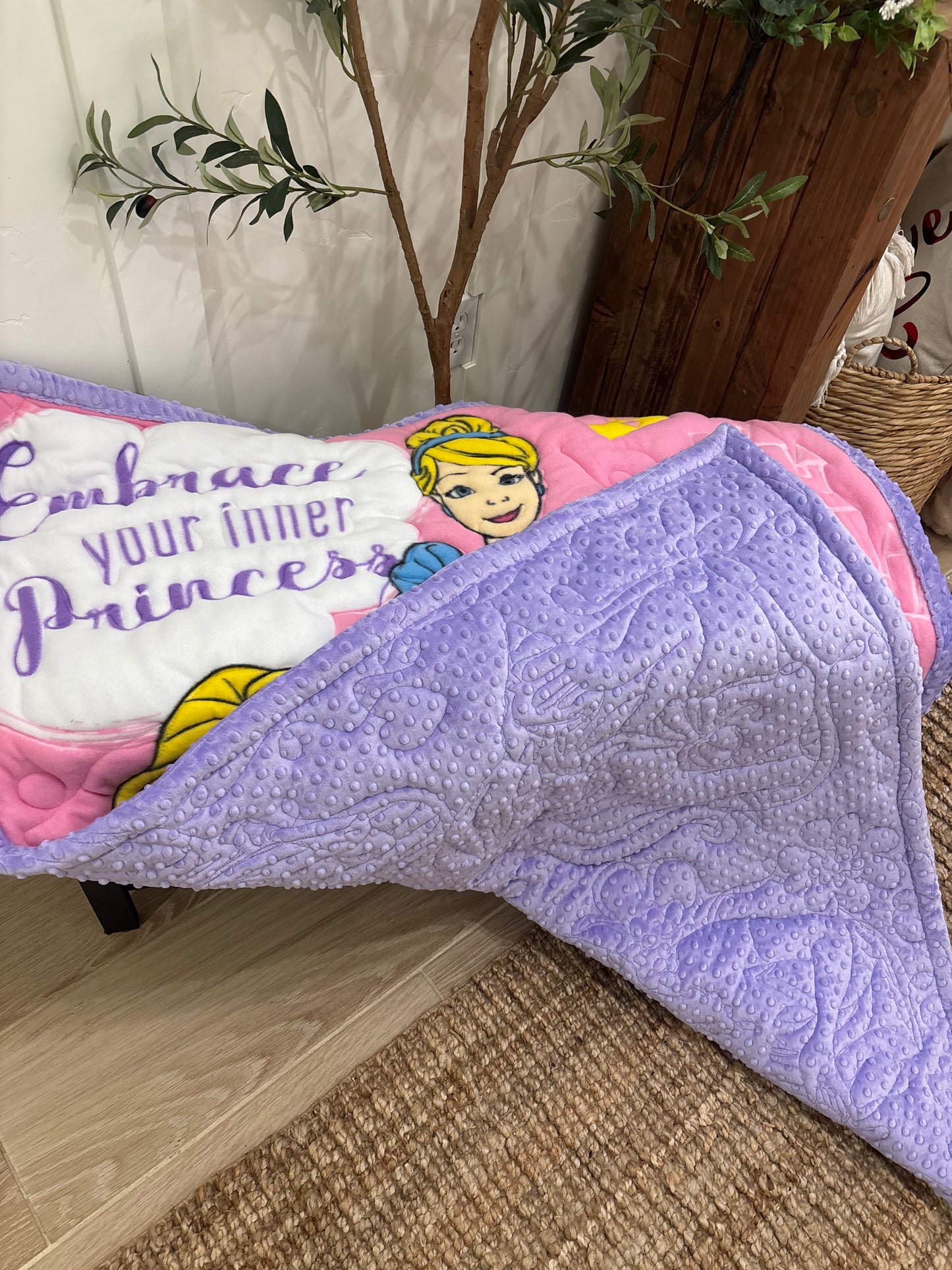 👑✨
Princess Minky Blanket
