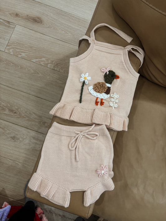 6-12m mallard duck collab